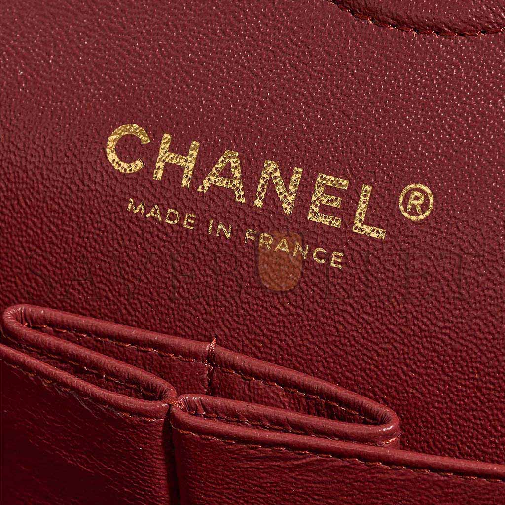 CHANEL TIMELESS MEDIUM CAVIAR RED AS3011 (25.5*15.5*6.5cm)